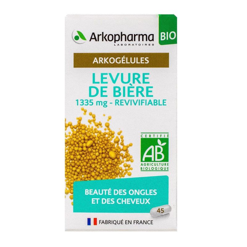 ARKOGELULES LEVURE DE BIERE BIO 45 GELULES