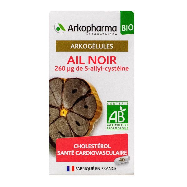 ARKOGELULES AIL NOIR BIO 40 GELULES