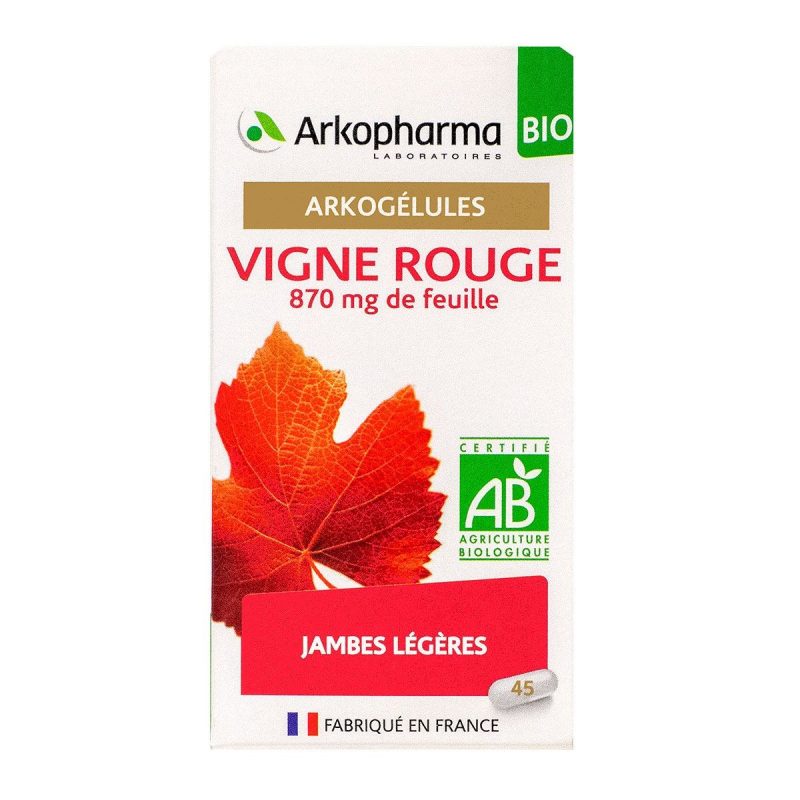 ARKOGELULES VIGNE ROUGE BIO 45 GELULES