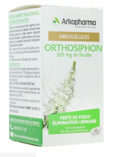 ARKOGELULES ORTHOSIPHON BOITE DE 45 GELULES