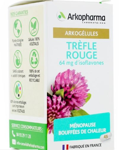 ARKOGELULES TREFLE ROUGE 45 GELULES