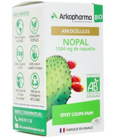 ARKOGELULES NOPAL BIO 45 GELULES