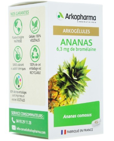 ARKOGELULES ANANAS 45 GELULES