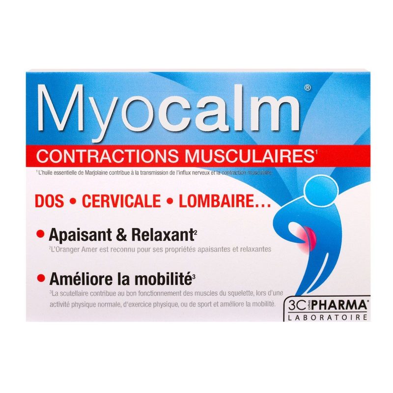 Les 3 Chênes Myocalm 30 comprimés