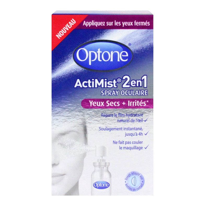 OPTONE SPRAY ACTIMIST YEUX SECS 10ML