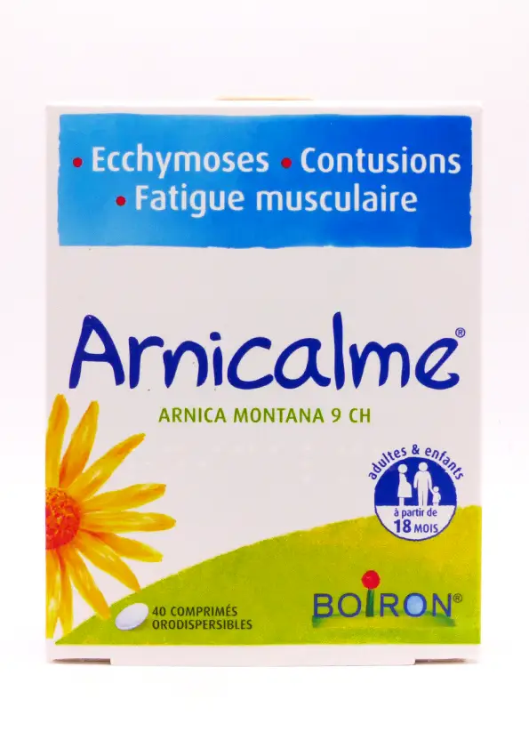 Arnicalme 40 comprimés orodispersibles arnica montana 9 CH