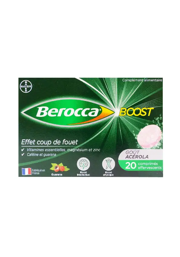 Berroca boost 20 comprimés effervescents