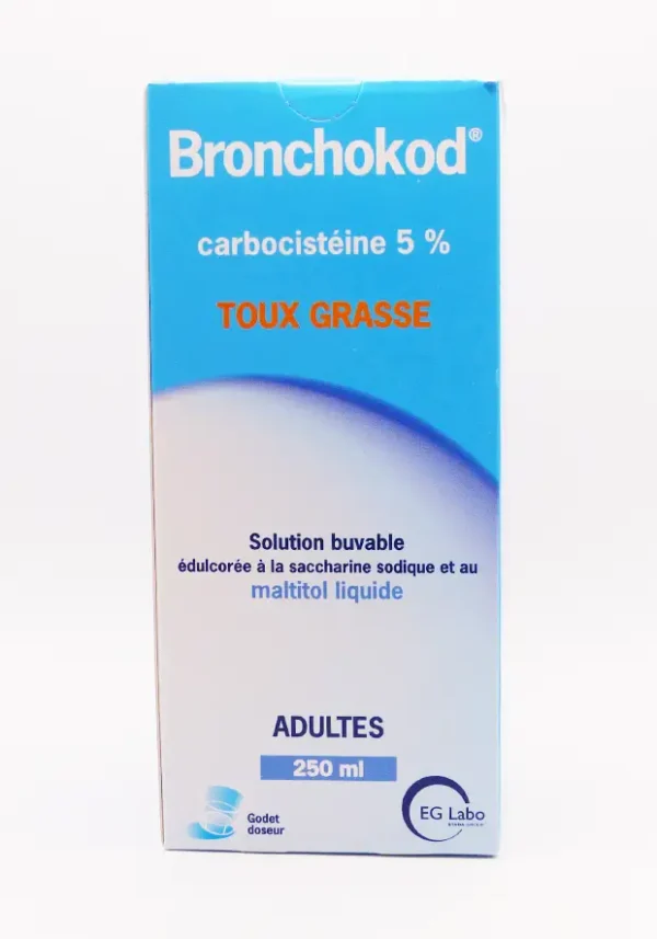 Bronchokod toux grace adultes 5% 250mL