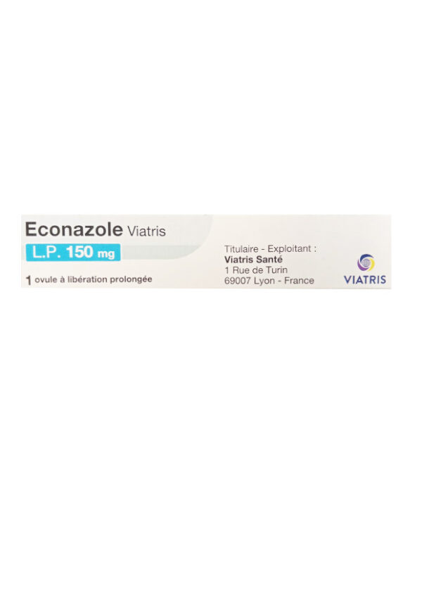 econazole viatris lp 150 mg vue de coté