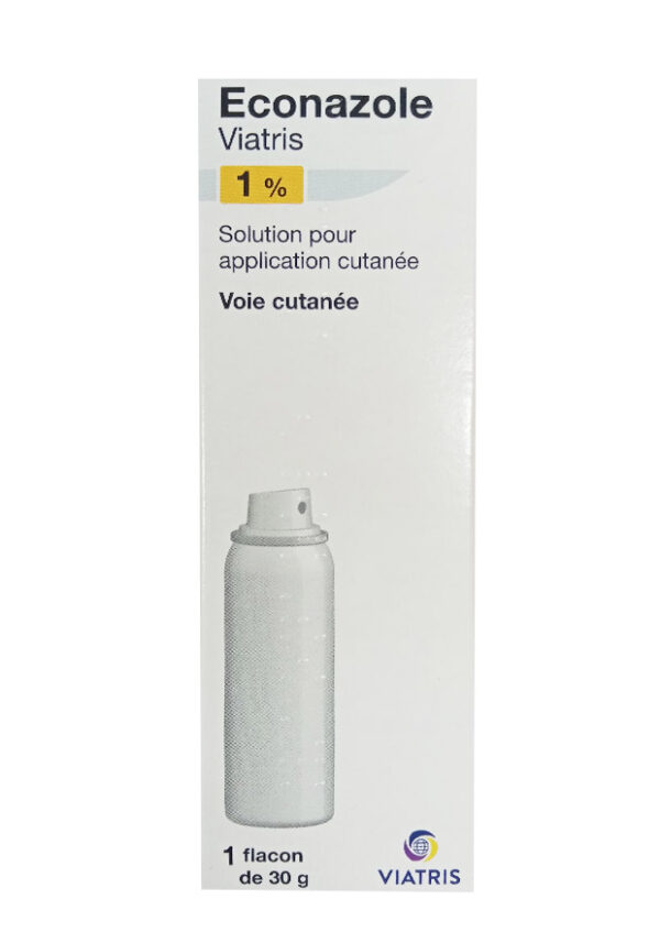 econazole viatris 1% solution pour application cutanée