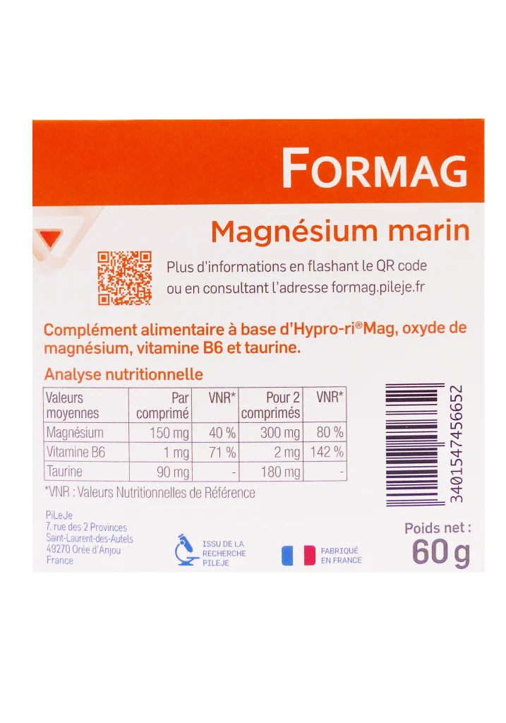 Formag magnesium marin dos pileje