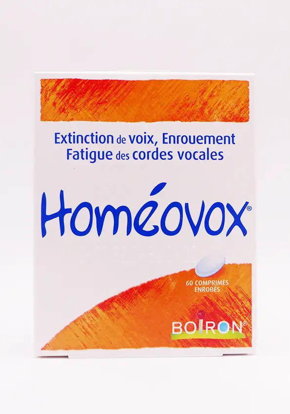 Homéovox 60 comprimés enrobés Boiron