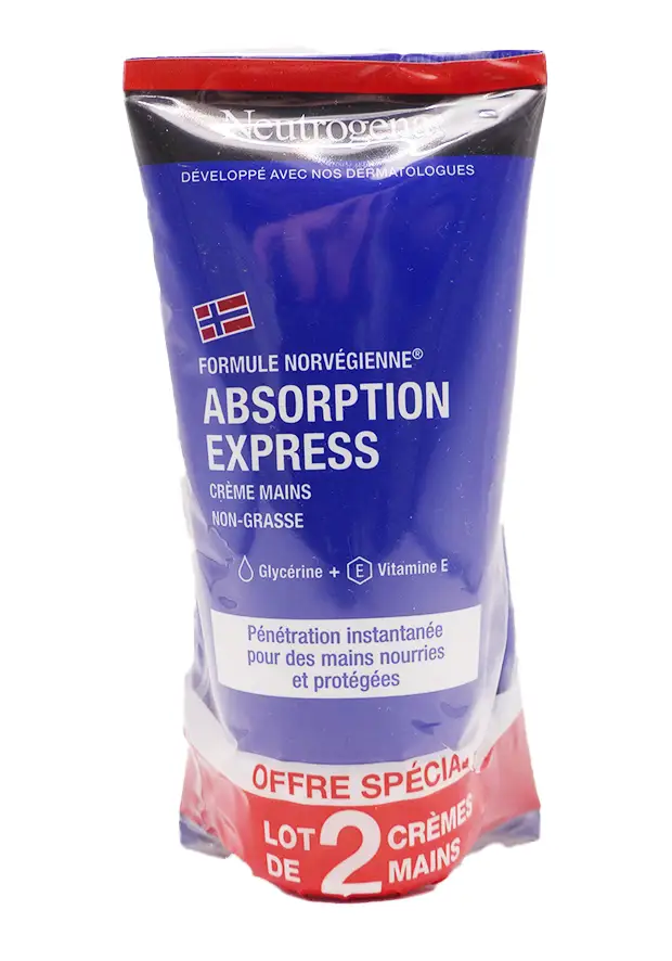 Neutrogena 2 creme mains absorption express