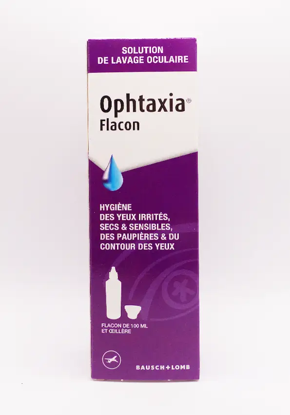 Ophtaxia flacon 100mL et œillère