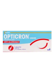 Opticron anti allergique collyre 10 unidoses