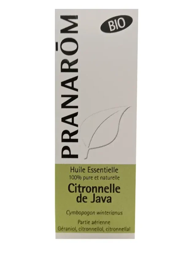 Huile essentielle Citronnelle de Java bio 10mL pranarom