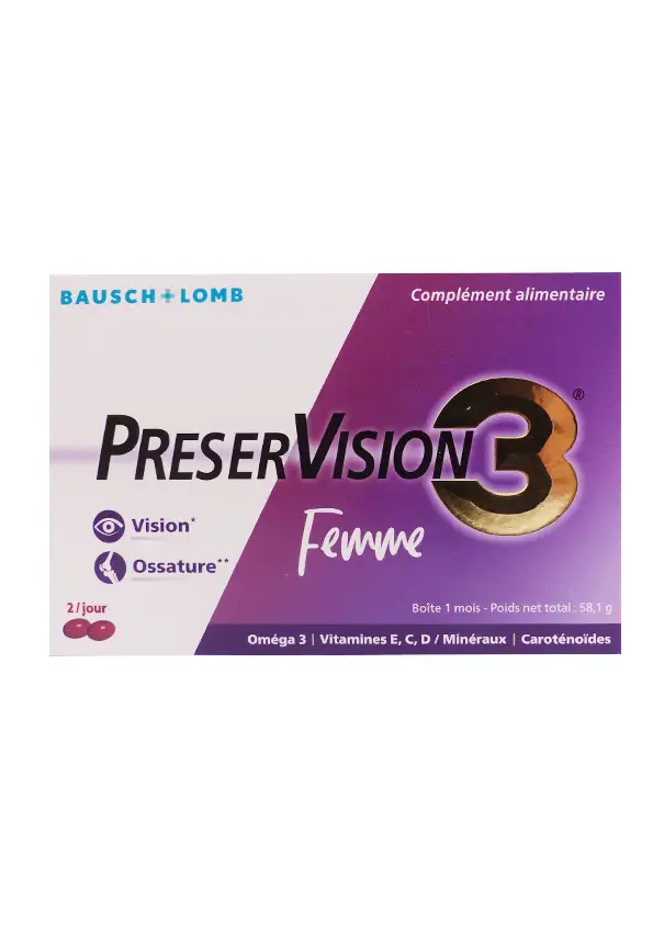 Preservision 3 femme 60 capsules