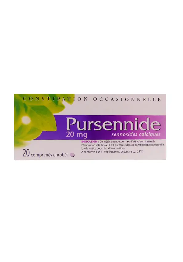 Pursennide 20 mg 20 comprimés enrobés