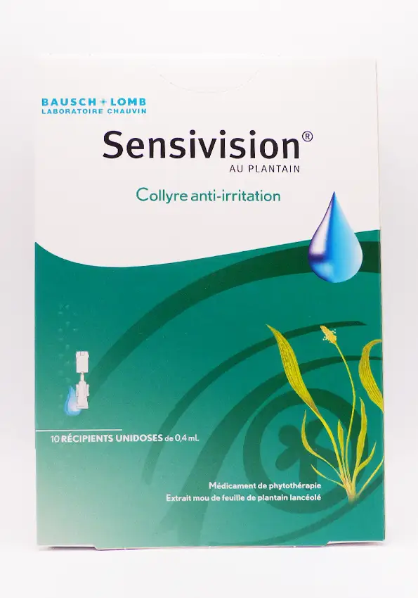 Sensivision collyre anti-irritation 10 récipiant unidose