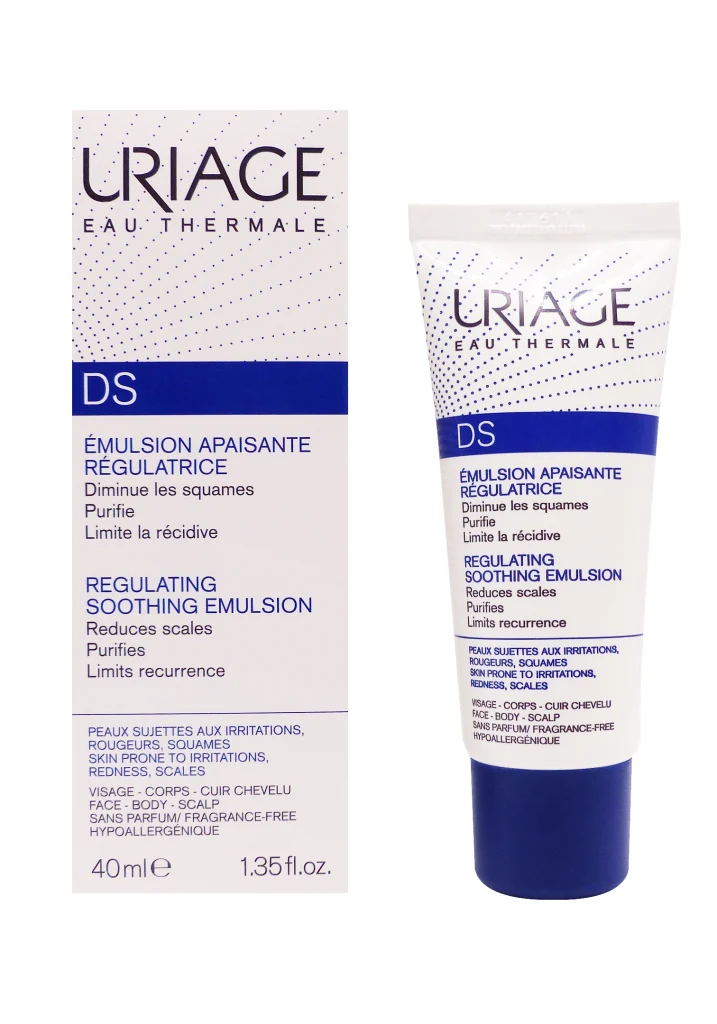 URIAGE DS EMULSION APAISANTE REGULATRICE 40ML 2 Uriage DS emulsion apaisante regulatrice 40 ml