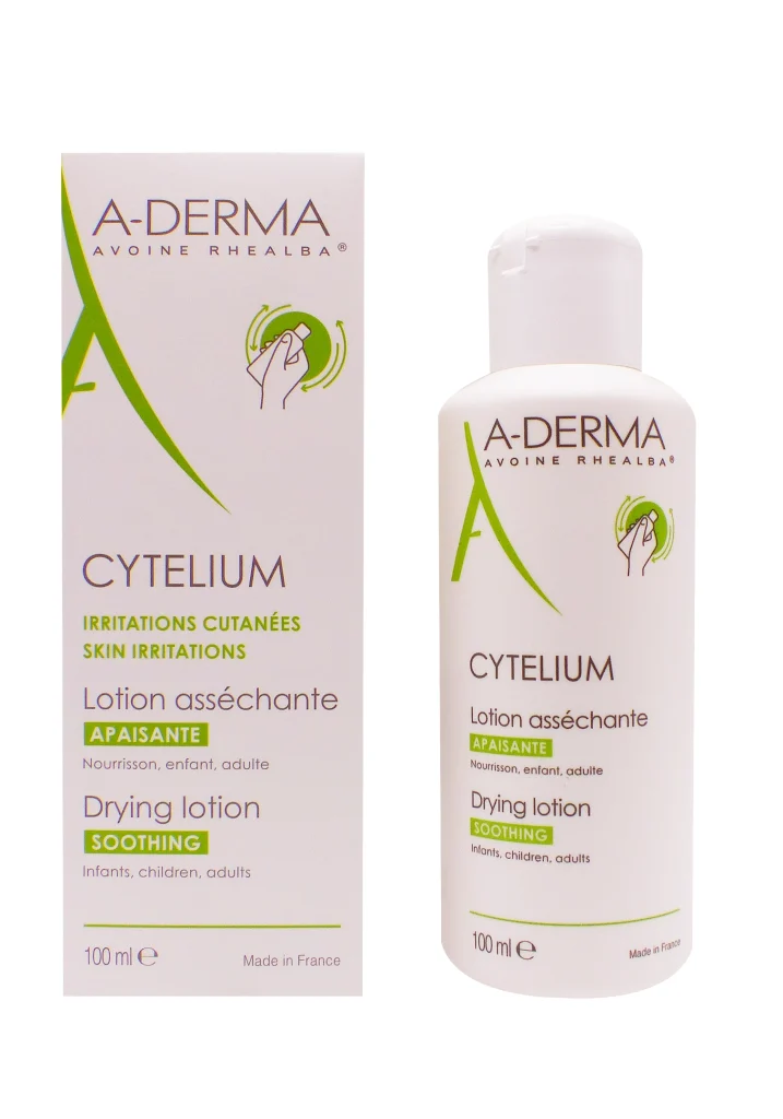 A-DERMA CYTELIUM LOTION DERMATOLOGIQUE 100ML 2 aderma cytelium 100 ml lotion assechante