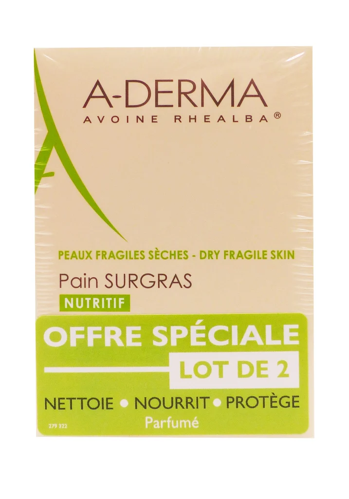 aderma lot 2 pains surgras