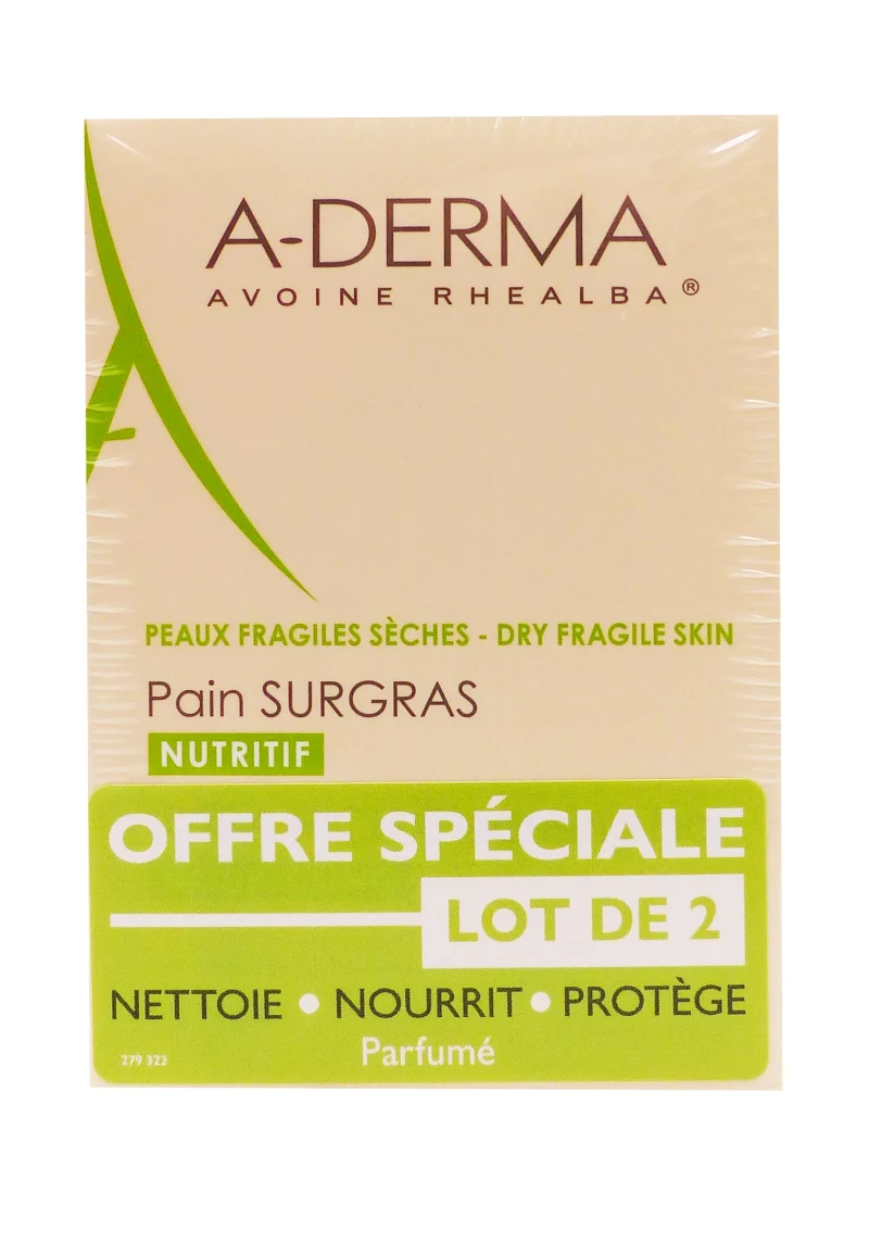 aderma lot 2 pains surgras