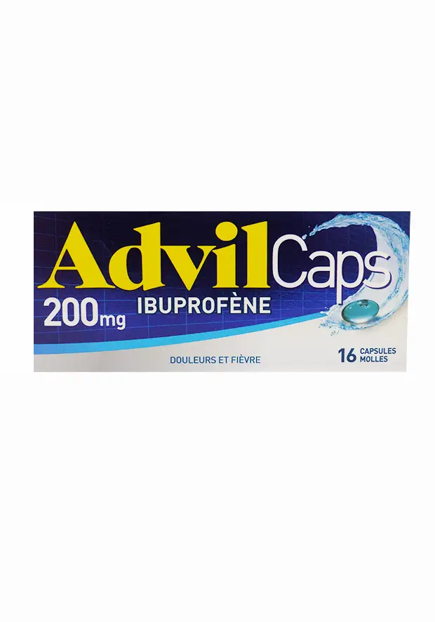 advilcaps ibuprofène 200mg 16 capsules