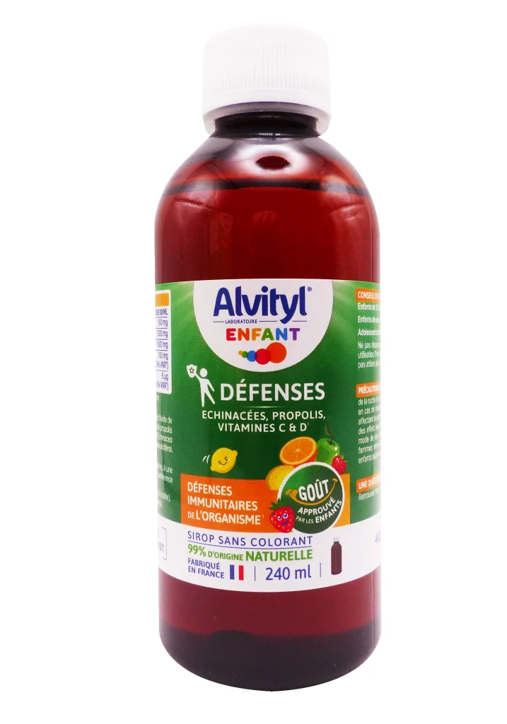ALVITYL ENFANT DEFENSES SIROP 240 ML 4 alvityl enfant 240 ml