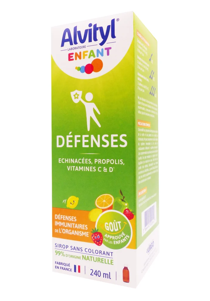 ALVITYL ENFANT DEFENSES SIROP 240 ML 2 alvityl enfant 240 ml