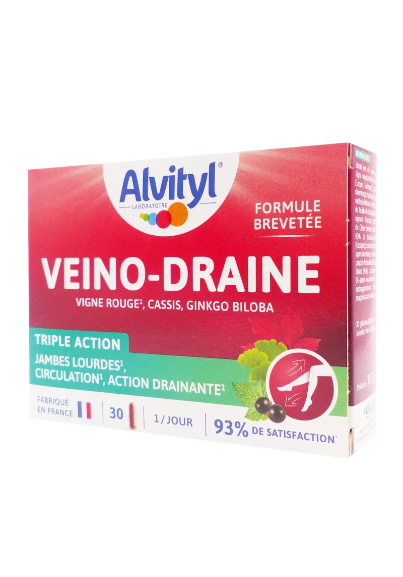 alvityl veino draine 30 gélules