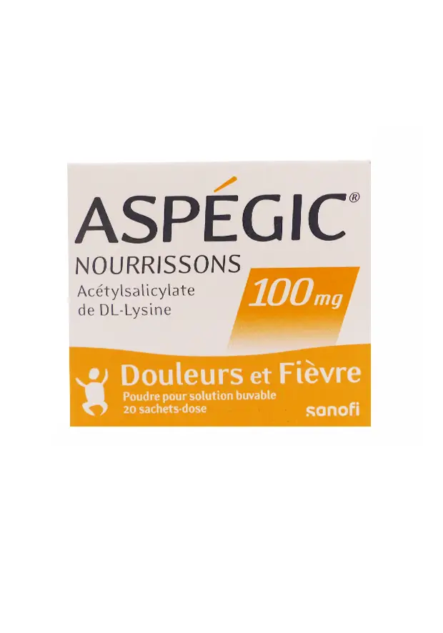 Aspégic nourissons 100mg 20 sachets