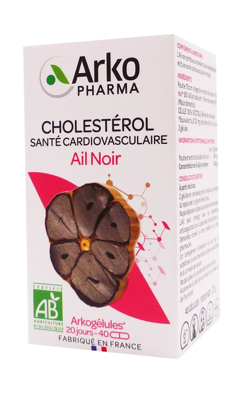 arko ail noir 40 gélules