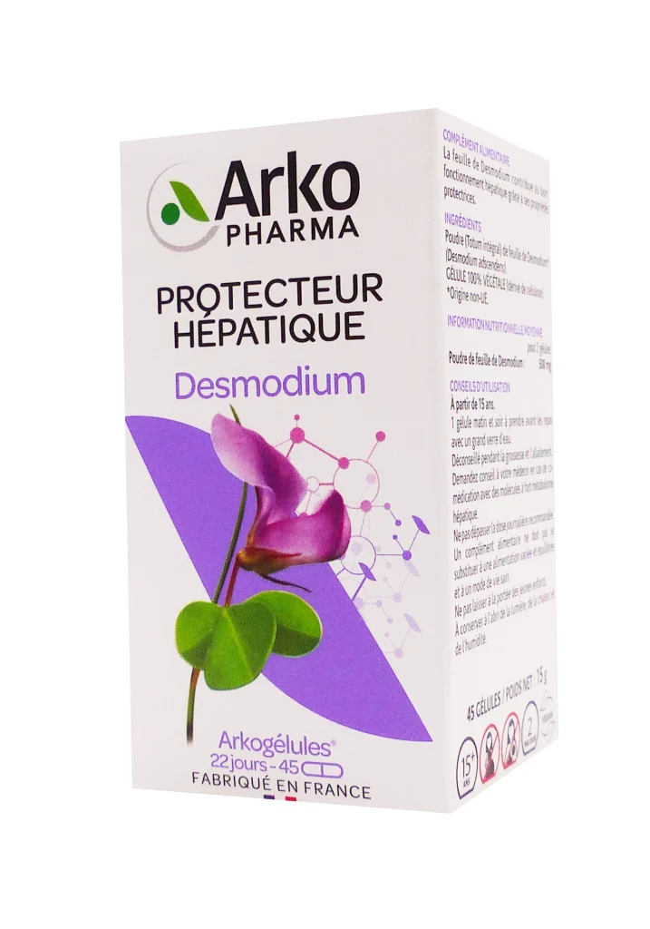 ARKOGELULES DESMODIUM 45 CAPSULES 3 arko desmodium 45 gelules