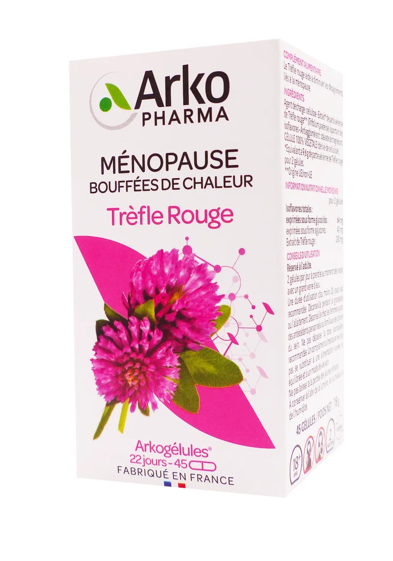 arko ménopause trefle rouge 45 gélules