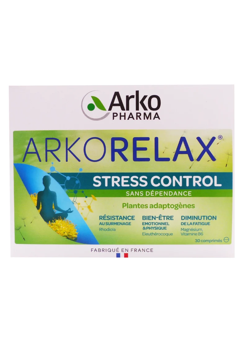 ARKORELAX STRESS CONTROL 30 COMPRIMES 8 arko relax stress control