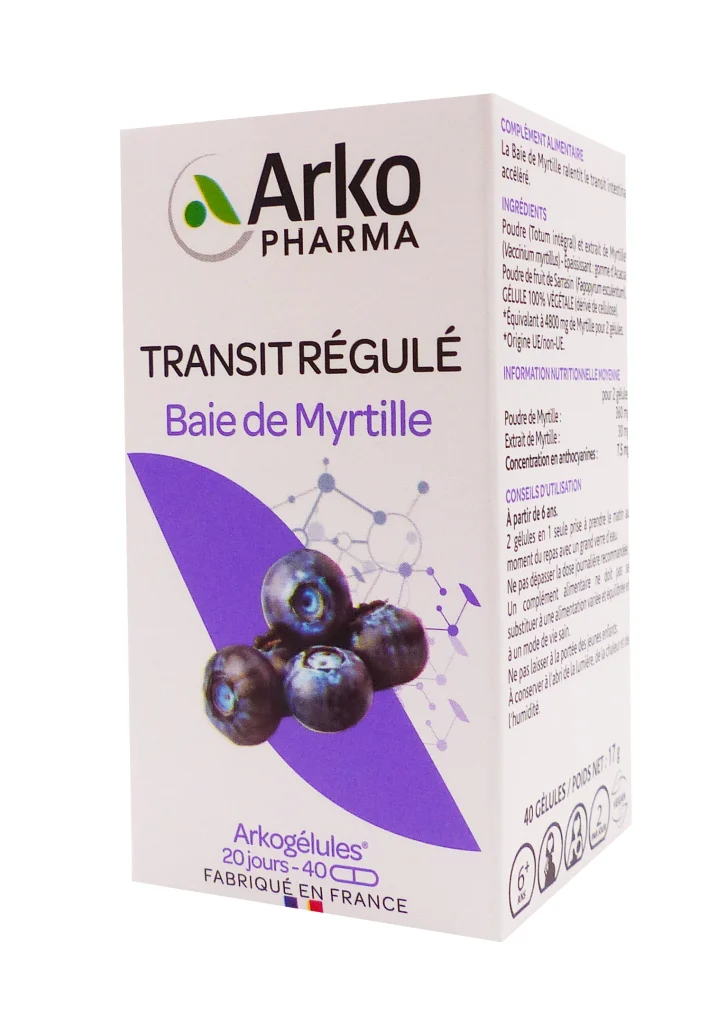 ARKOGELULES BAIE DE MYRTILLE BIO 40 GELULES 3 arkopharma baie de myrtille 40 gelules