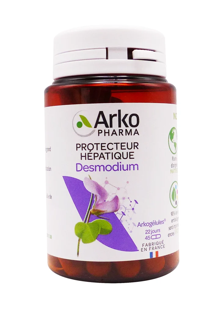 ARKOGELULES DESMODIUM 45 CAPSULES 2 arkopharma desmodium 45 gelules pot