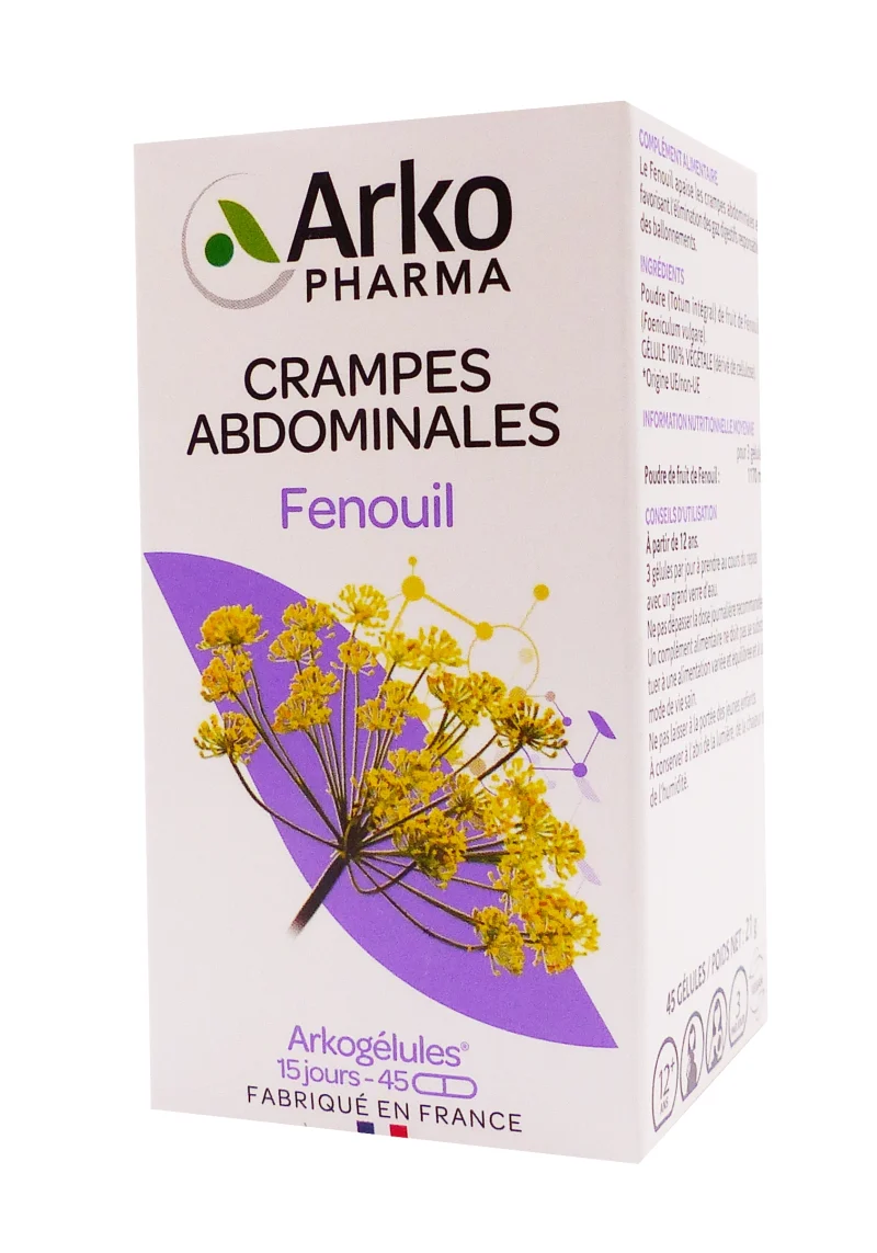 arkopharma fenouil 45 gélules