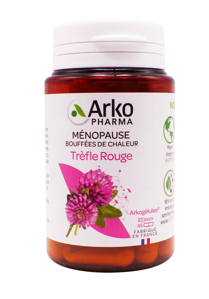 ARKOGELULES TREFLE ROUGE 45 GELULES 4 arkopharma trefle rouge 45 gelules