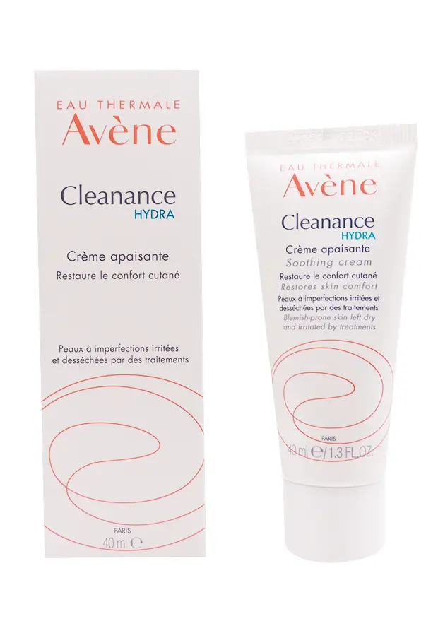 avene cleanance hydra creme apaisante restaure le confort cutané 40 mL