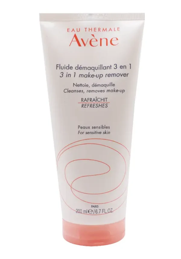 avene fluide démaquillant 3 en 1 200 mL