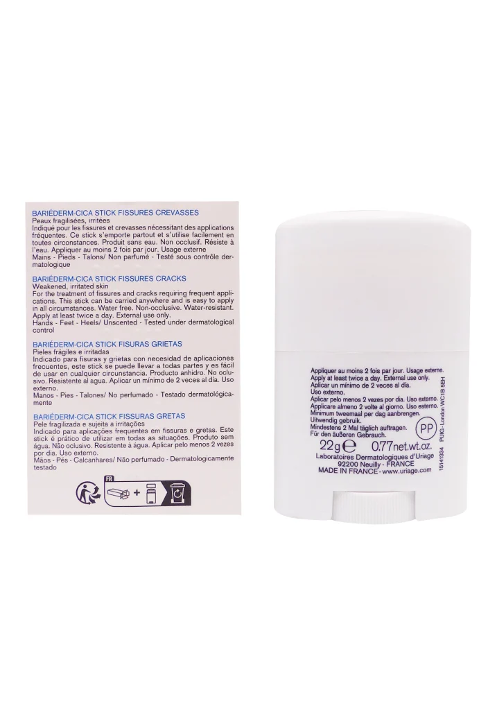 URIAGE BARIEDERM-CICA STICK FISSURES ET CREVASSES 22G 3 bariederm cica stick fissures crevasses 22g