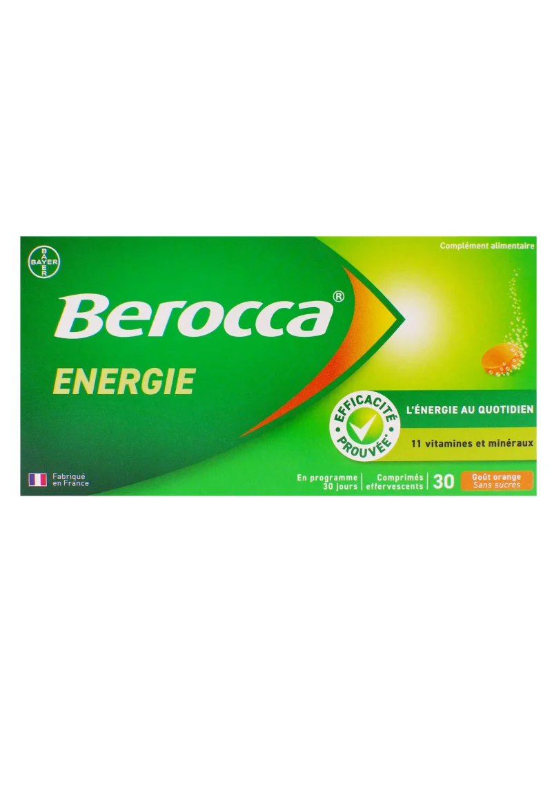 berocca 30 comprimés effervescents