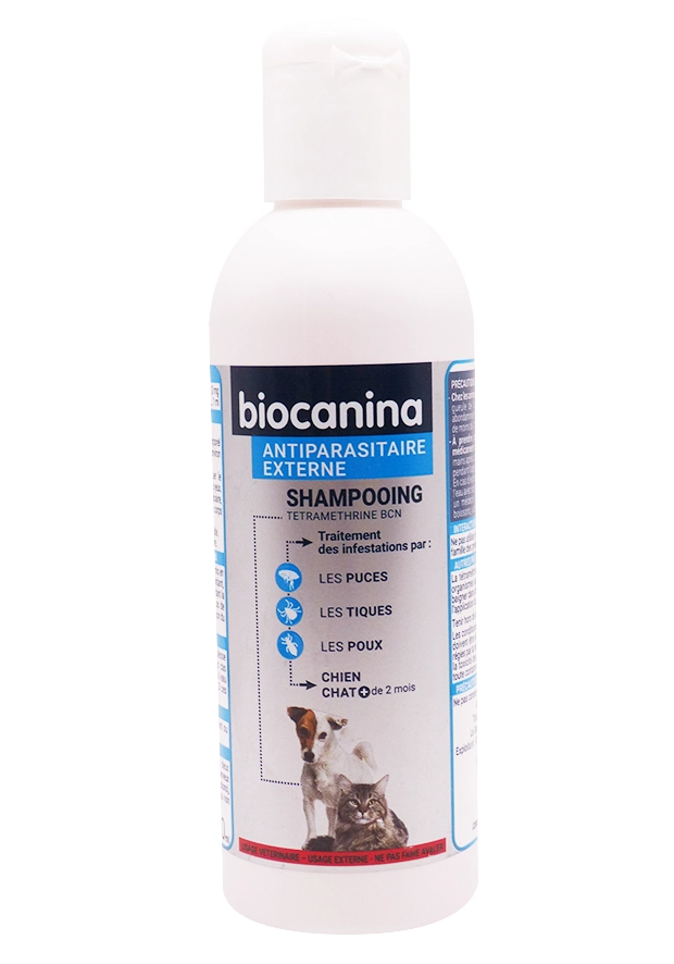 biocanina shampooing antiparasitaire