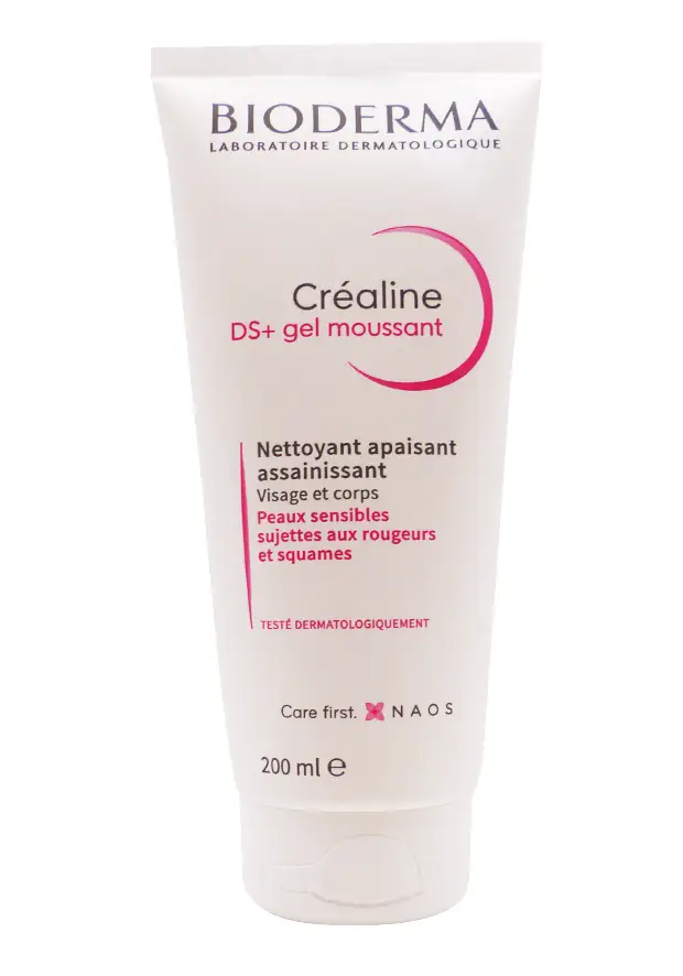 bioderma créaline DS+ gel moussant 200ml