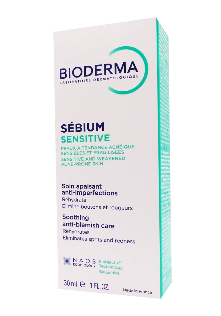BIODERMA SEBIUM SENSITIVE SOIN APAISANT ANTI-IMPERFECTIONS 30ML 2 bioderma sebium sensitive 30 ml