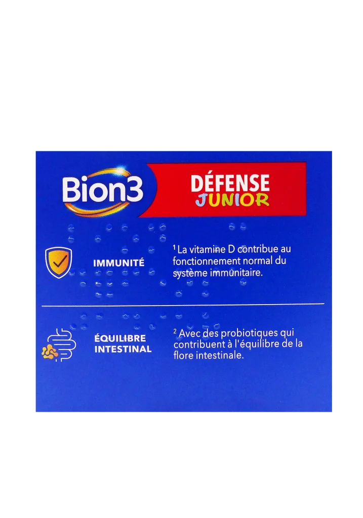 BION 3 DEFENSE JUNIOR 30 COMPRIMES A CROQUER 3 bion 3 defense junior