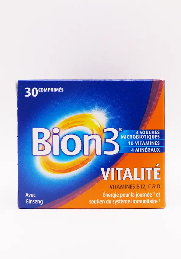 bion 3 vitalité 30 comprimés