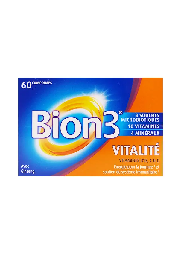 bion 3 vitalité 60 comprimés